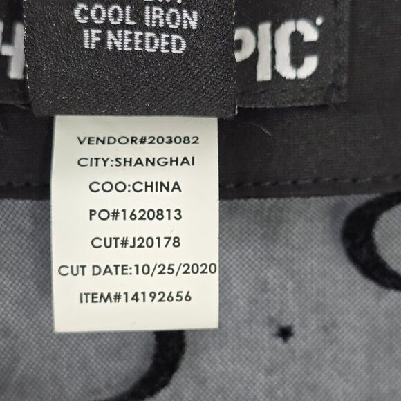 Hot Topic Mini Dress 5 Black Sheer Mesh Celestial Cosmic Witchy Goth Holiday - Picture 6 of 10